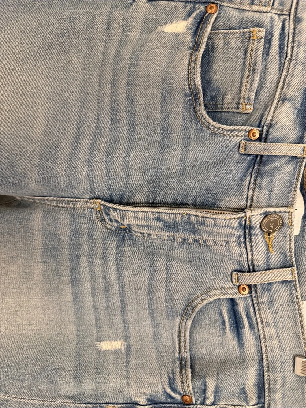 NEW Loft Size 8P High Waisted Skinny Jeans